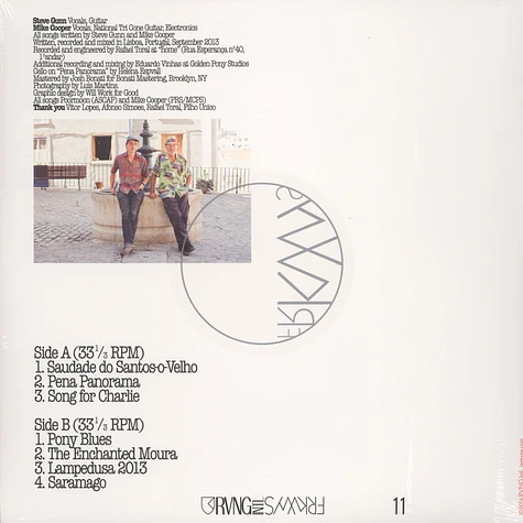 Mike Cooper & Steve Gunn - FRKWYS Volume 11 - Contos De Lisboa