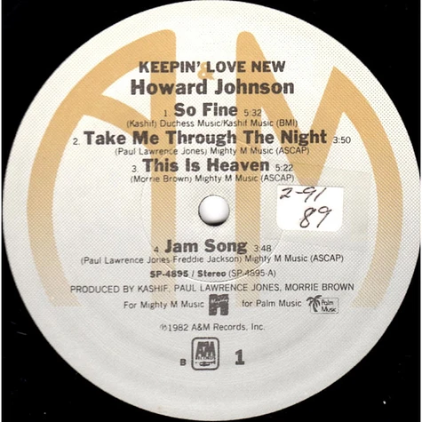 Howard Johnson - Keepin' Love New