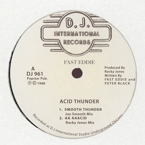 Fast Eddie - Acid Thunder