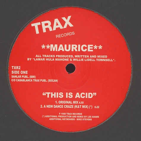 Maurice - This Is Acid