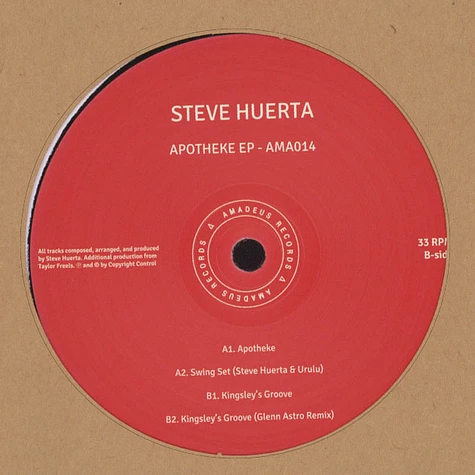 Steve Huerta - Apotheke EP