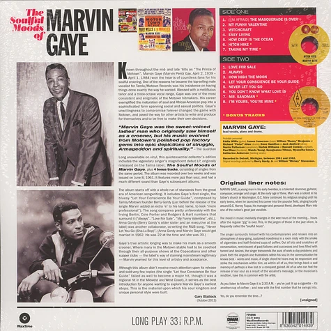 Marvin Gaye - The Soulful Moods Of Marvin Gaye