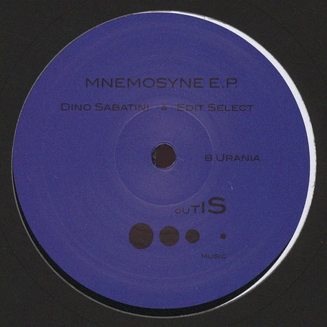 Dino Sabatini & Edit Select - Mnemosyne