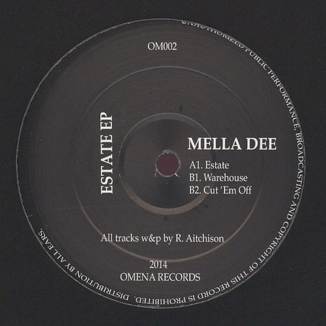 Mella Dee - Estate EP