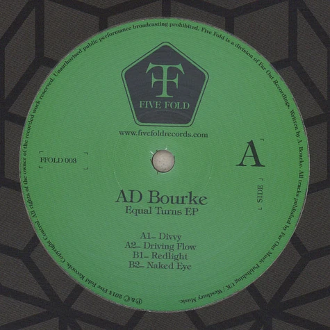Adam Bourke - Equal Turns EP