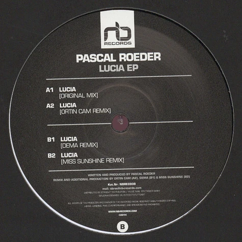 Pascal Roeder - Lucia