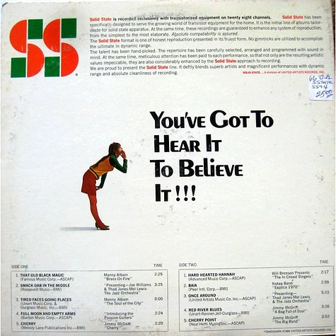 V.A. - You've Got To Hear It To Believe It!