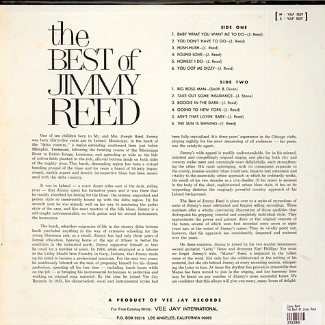 Jimmy Reed - The Best Of Jimmy Reed