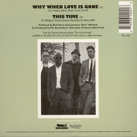 The Revelations - Why When Love Is Gone