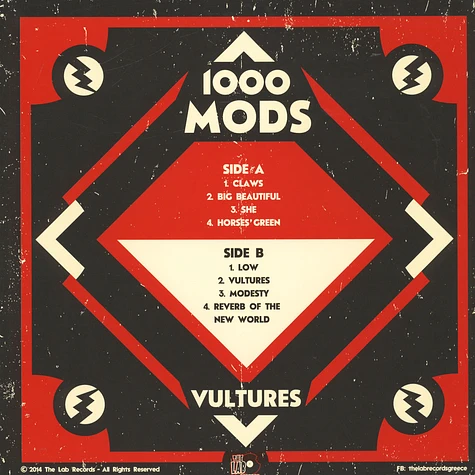 1000 Mods - Vultures Clear Vinyl Edition