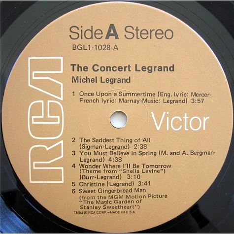 Michel Legrand - The Concert Legrand