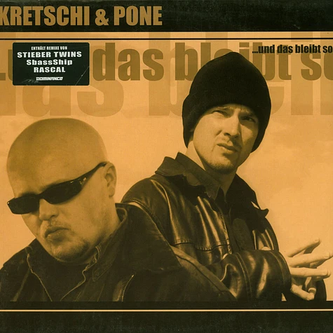 Kretschi & Pone - ... Und Das Bleibt So