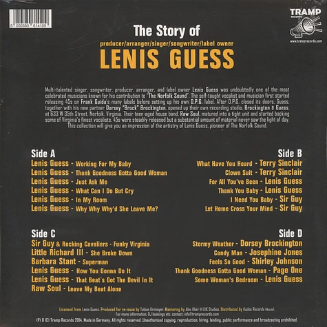 Lenis Guess - The Story of Lenis Guess