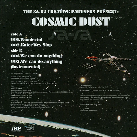Sa-Ra Creative Partners - Cosmic Dust *(2.0 g/m^A3)