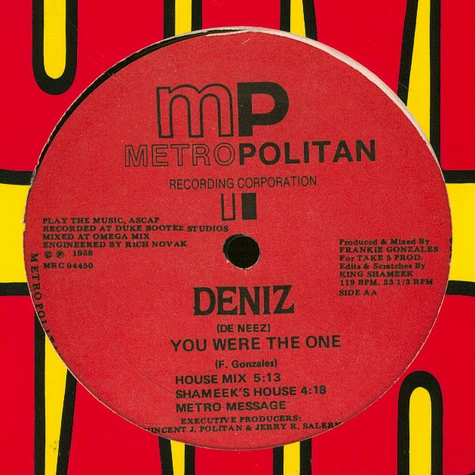Deniz - You Were The One