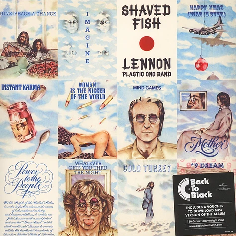 John Lennon & Plastic Ono Band - Shaved Fish Back To Black Edition
