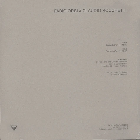 Fabio Orsi / Claudio Rocchetti - Cascando
