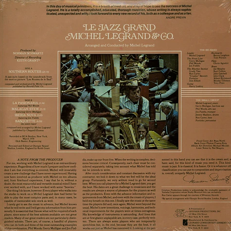 Michel Legrand & Co. - Le Jazz Grand