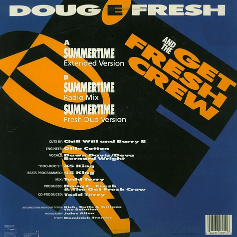 Doug E. Fresh And The Get Fresh Crew - Summertime