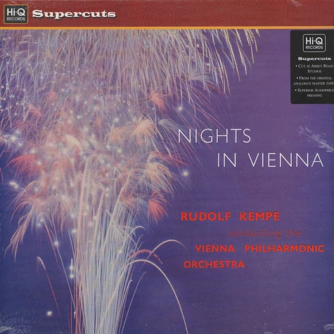 Kempe / Vienna Philharmonic Orchestra - Von Suppe / Strauss / Lehar-Nights In Vienna