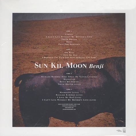 Sun Kil Moon - Benji Yellow Vinyl Edition