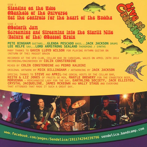 Sendelica - Live At Crabstock Colored Vinyl Edition