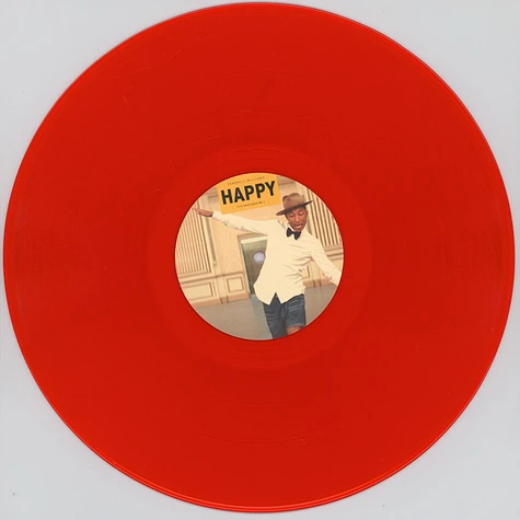 Pharrell Williams - Happy Part 1 Red Vinyl Edition