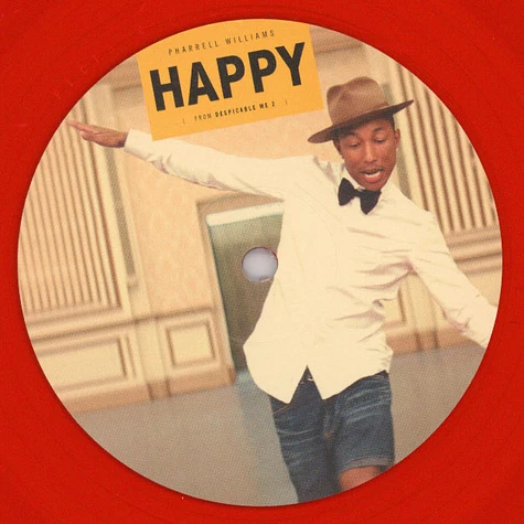 Pharrell Williams - Happy Part 1 Red Vinyl Edition