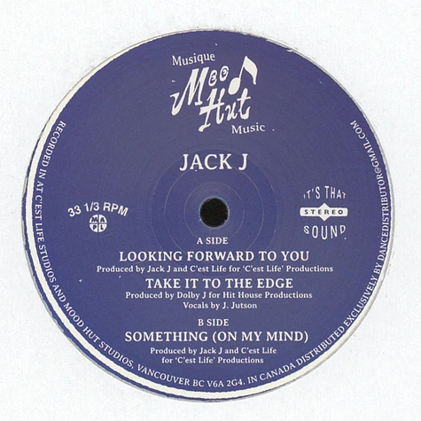 Jack J - Looking Forward To You