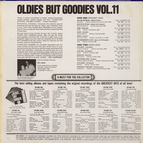 V.A. - Oldies But Goodies - Vol. 11
