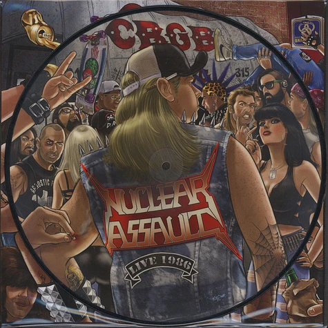 Nuclear Assault - Live At CBGB Picture Disc