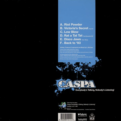 Caspa - Everybody's Talking, Nobody's Listening!
