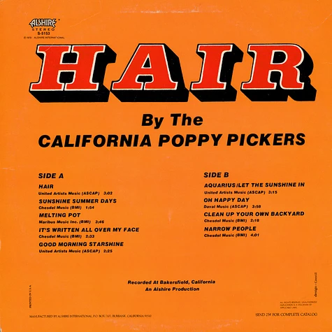 The California poppy pickers - Hair