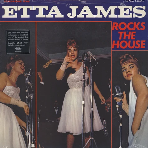 Etta James - Rocks The House Blue Vinyl Edition