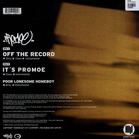 Promoe - Off The Record
