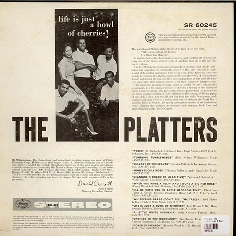 The Platters - Life Is Just A Bowl Of Cherries!