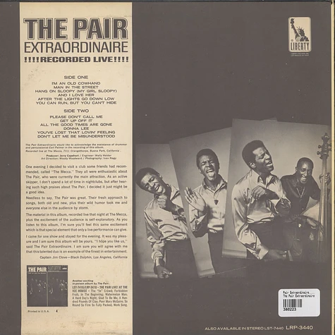 The Pair Extraordinaire - The Pair Extraordinaire