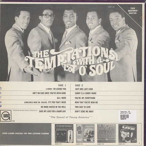 The Temptations - With A Lot O' Soul