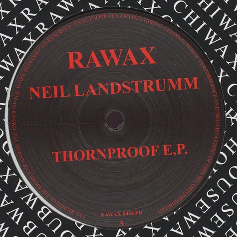 Neil Landstrumm - Thornproof EP