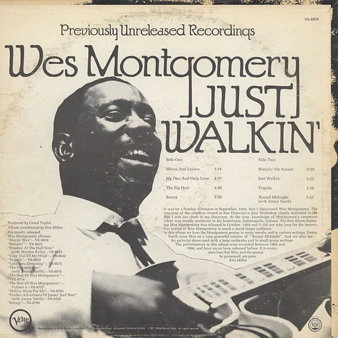 Wes Montgomery - Just Walkin'