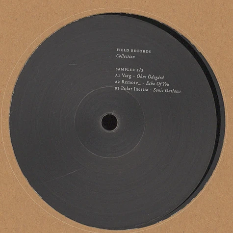 V.A. - Field Records - Collection - 12'' Sampler 2/3