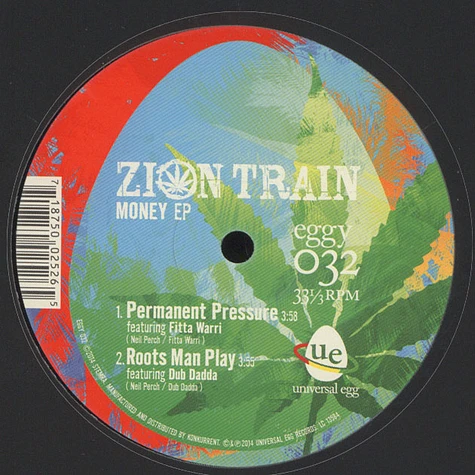 Zion Train - Money EP