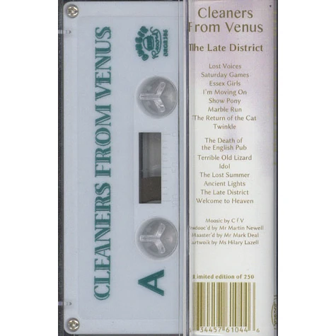 Cleaners From Venus - The Late District