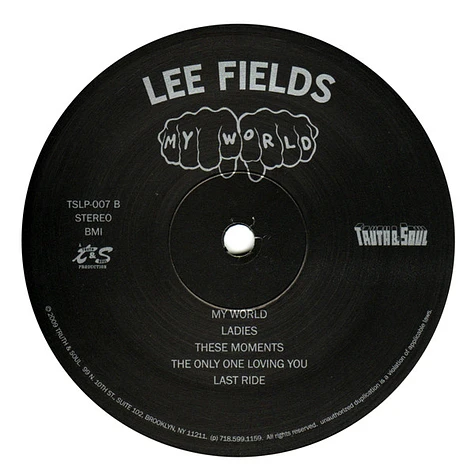 Lee Fields - My World