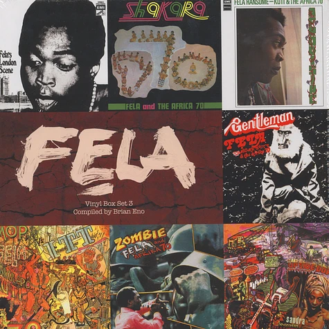 Fela Kuti - Box Set #3 Curated By Brian Eno