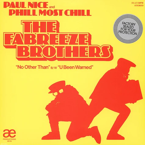 Fabreeze Brothers (Phill Most Chill & Paul Nice) - No Other Than Black Vinyl Edition