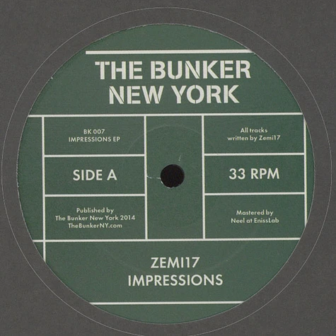 Zemi17 - Impressions EP