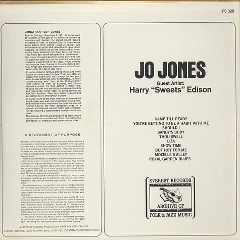Jo Jones - Jo Jones