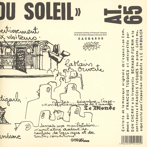 Francois Tusques & Don Cherry - La Maison Fille Du Soleil