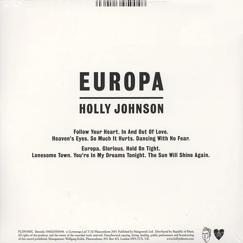 Holly Johnson - Europa Limited Edition